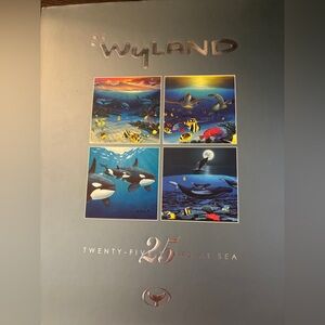 Artist Robert Wyland '25 Years at Sea' Coffee Table Ocean Art Book